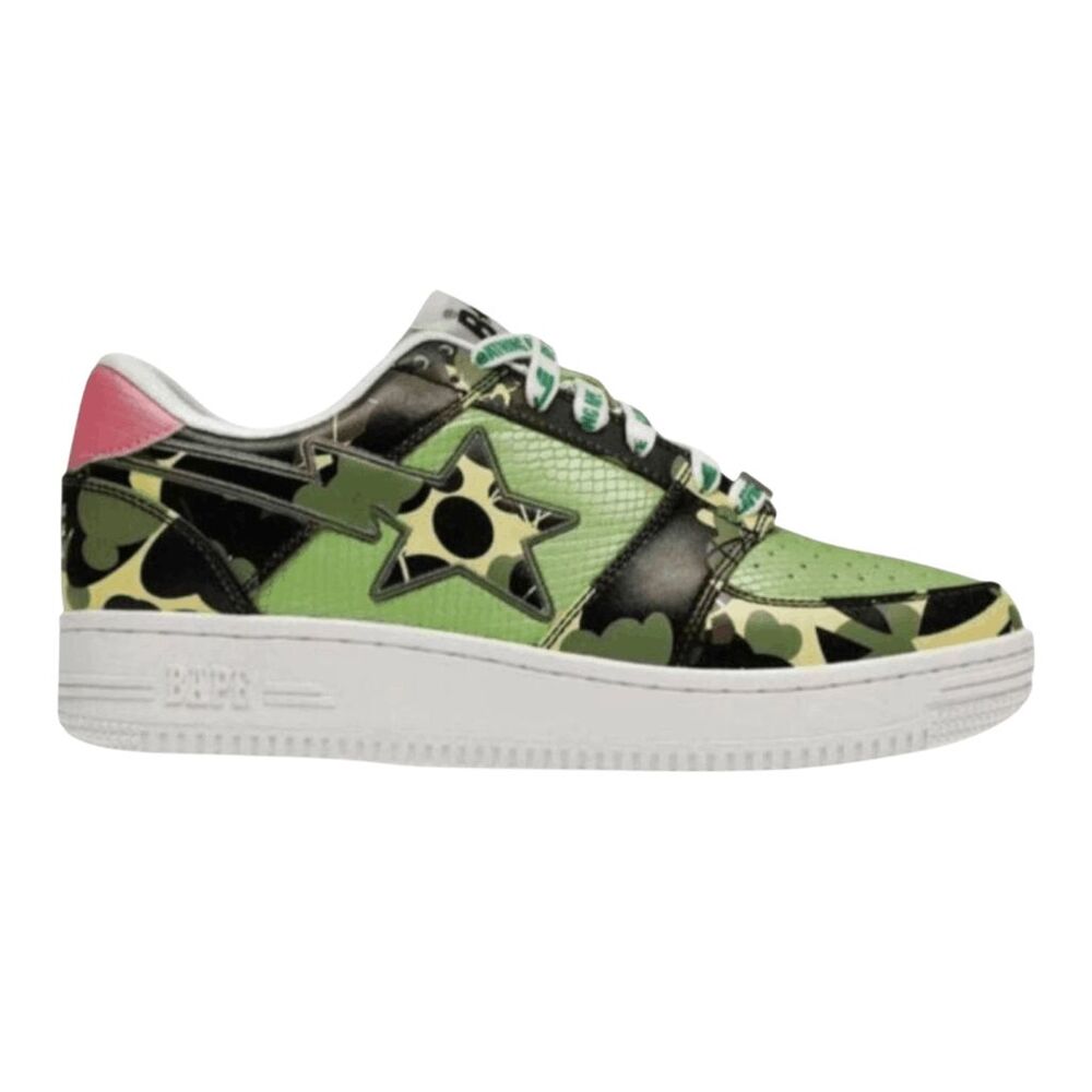 BAPESTA Mo' Wax x Unkle x Bapesta Low M2 'Original Heads' Sneakers Size 7.5